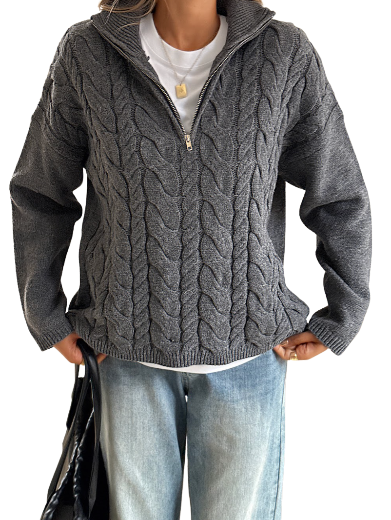 Elvoria Zip – Genser med Glidelås