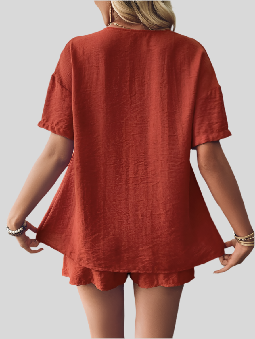 Tie-Up Shorts - Sett