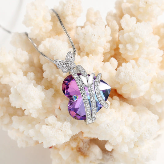 Butterfly Heart - Lilla