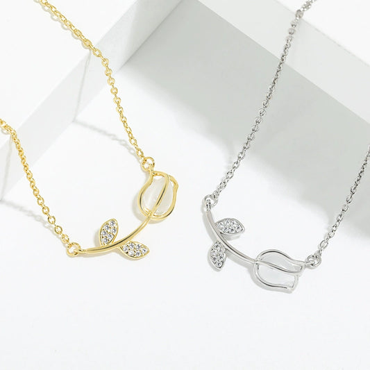 Opal Glow - Rose kjede