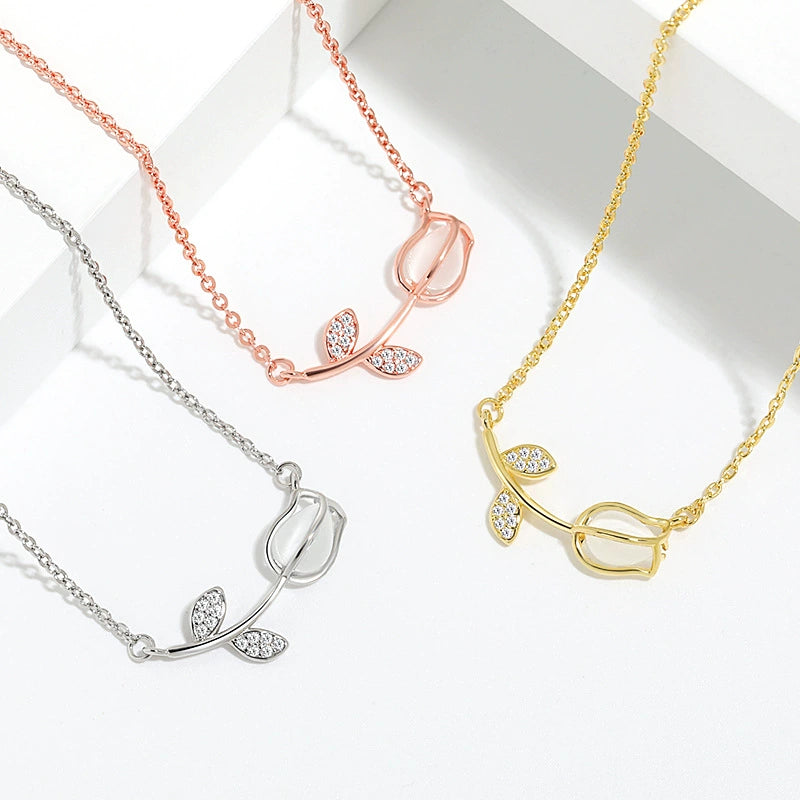 Opal Glow - Rose kjede