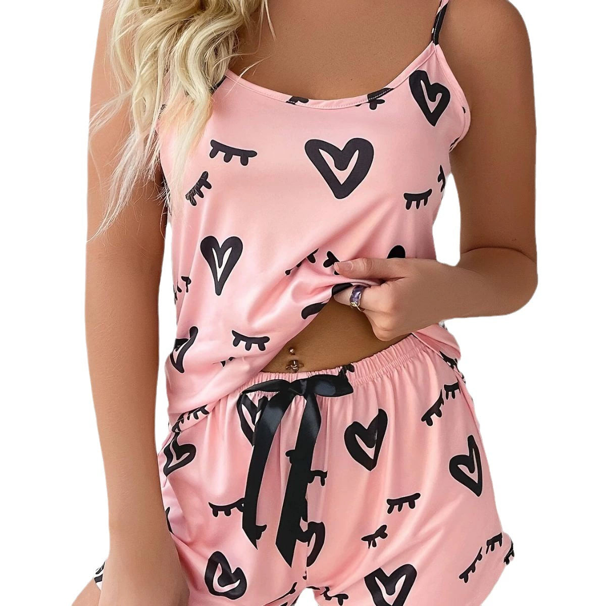 Pink Serenity – Shorts & Singlet