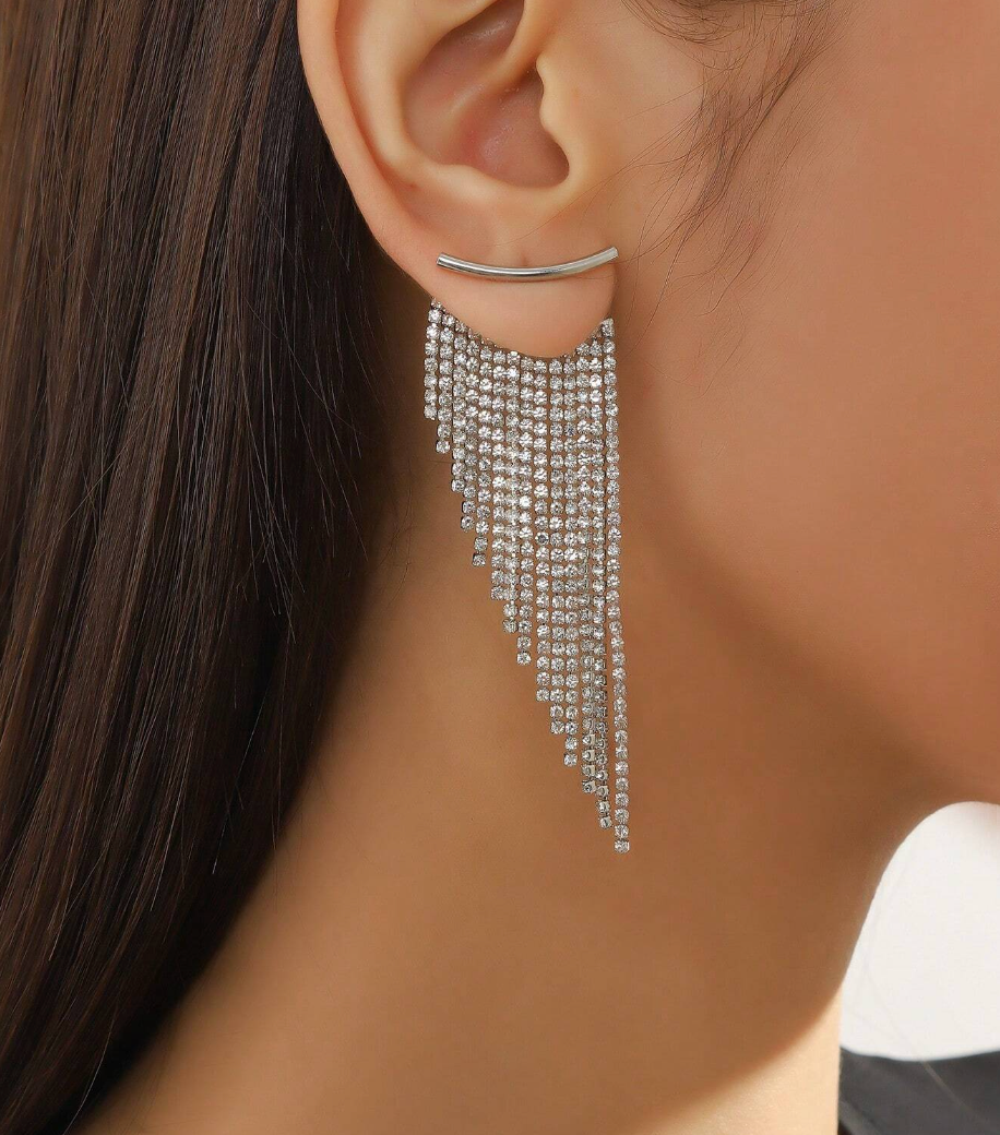 Lange Hengende Øredobber