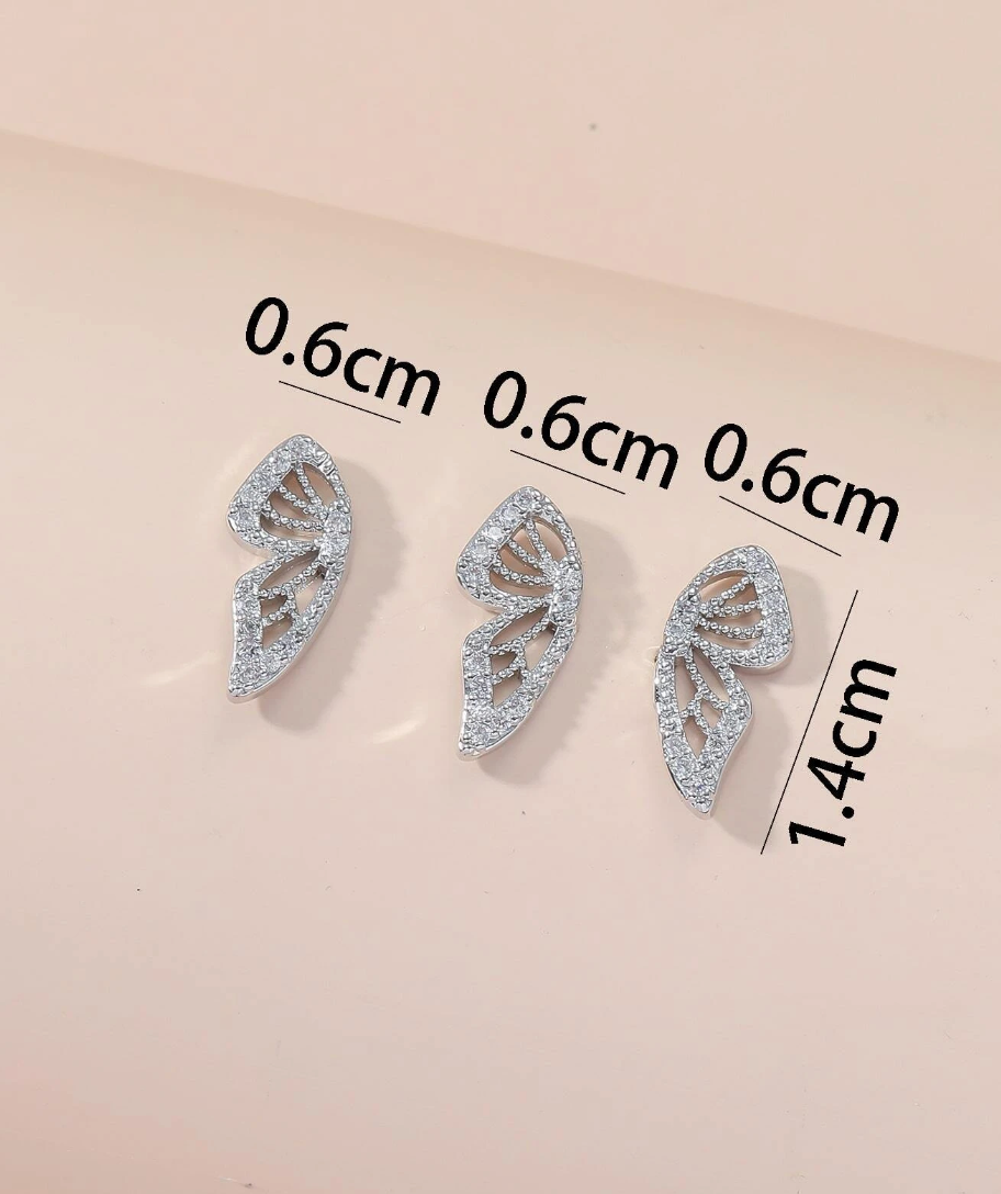 Todelt Sommerfugl Smykkesett