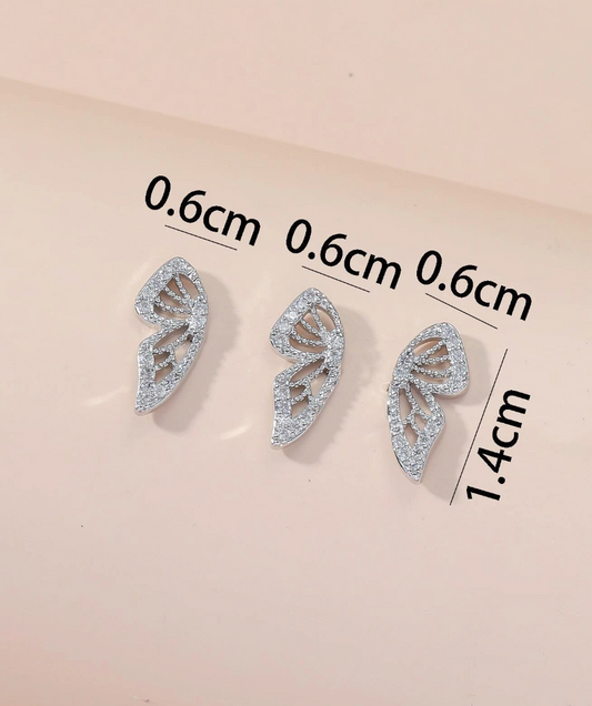 Todelt Sommerfugl Smykkesett