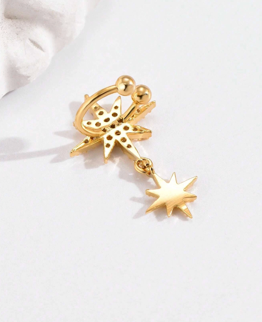 Hengende Stjerne Øredobb