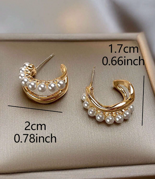 Todelte Ring øredobber