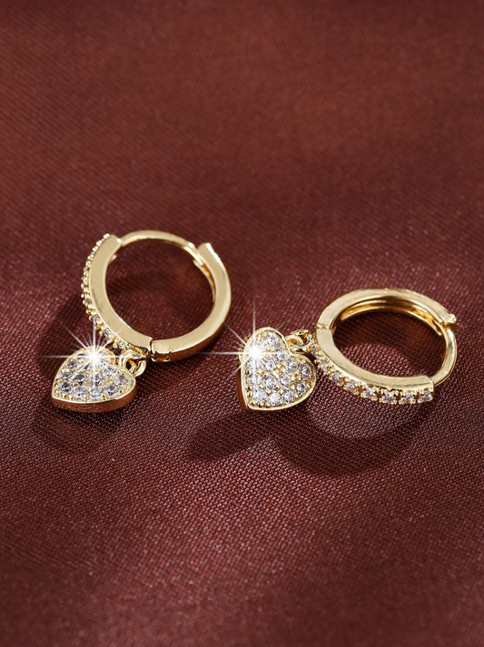 Hengende Hjerte Øredobber