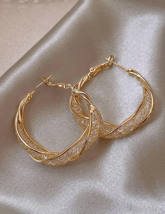 Middels Store Øreringer