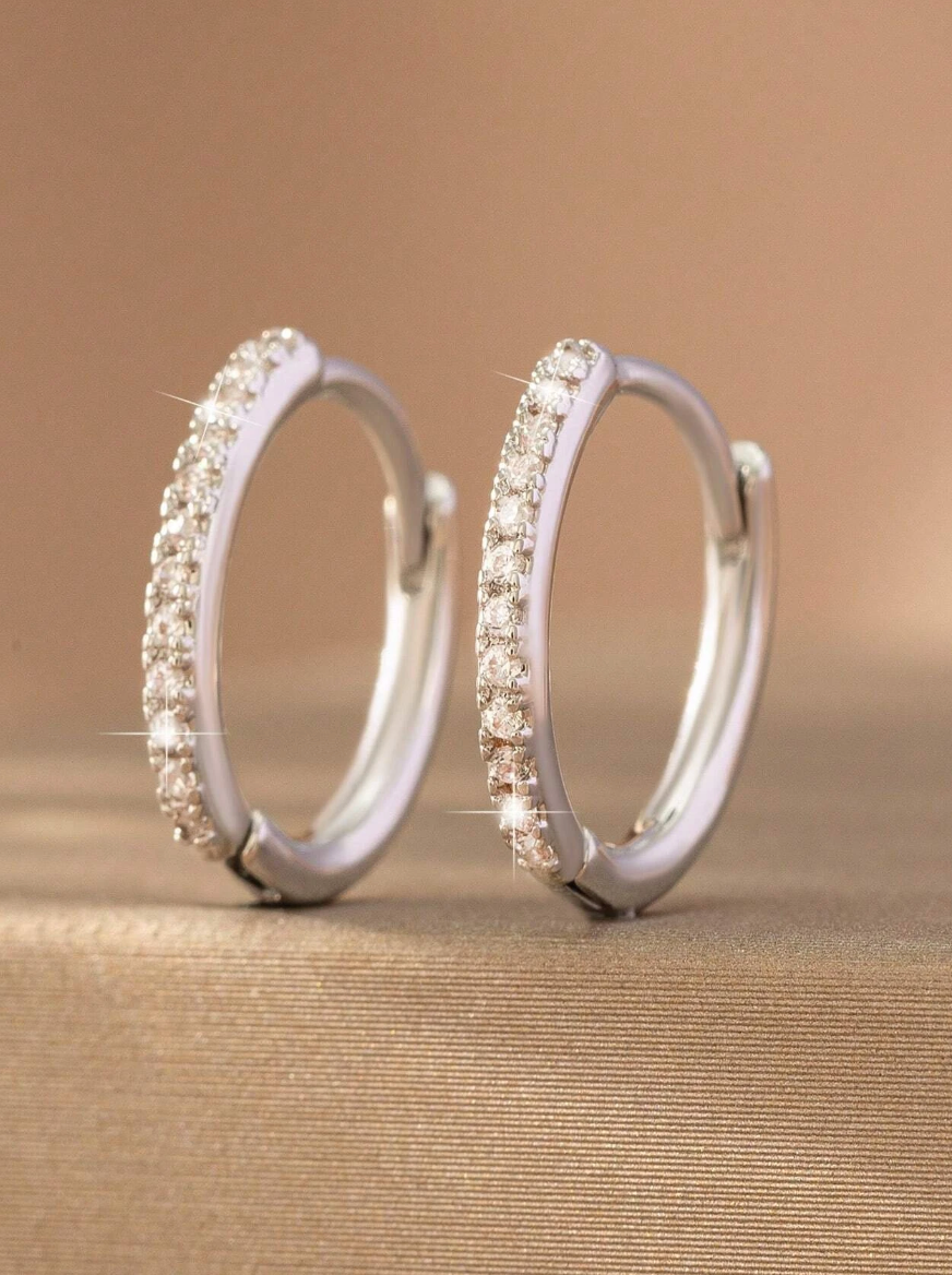 Øreringer Med Diamanter