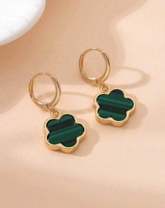 Rose Øredobber i Gull