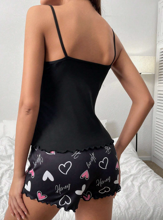 Sweet Love – Singlet & Shorts Pysjsett
