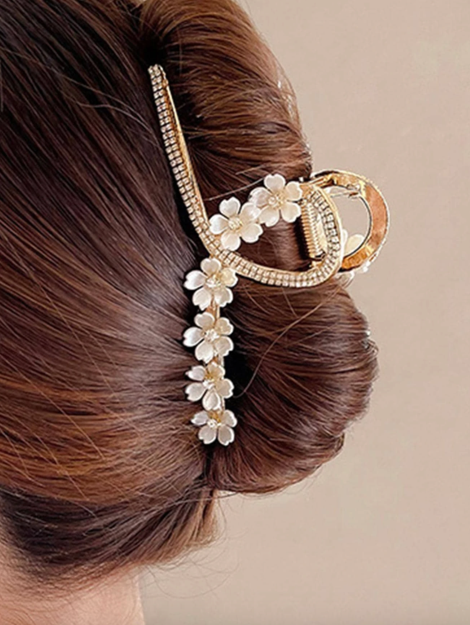 Rosalie Gold Hair Clip