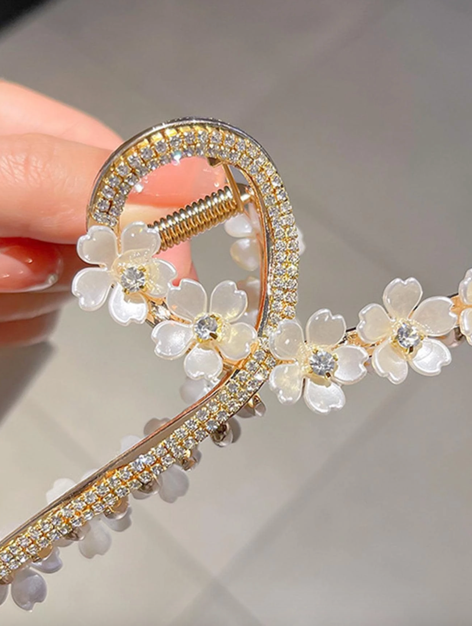 Rosalie Gold Hair Clip