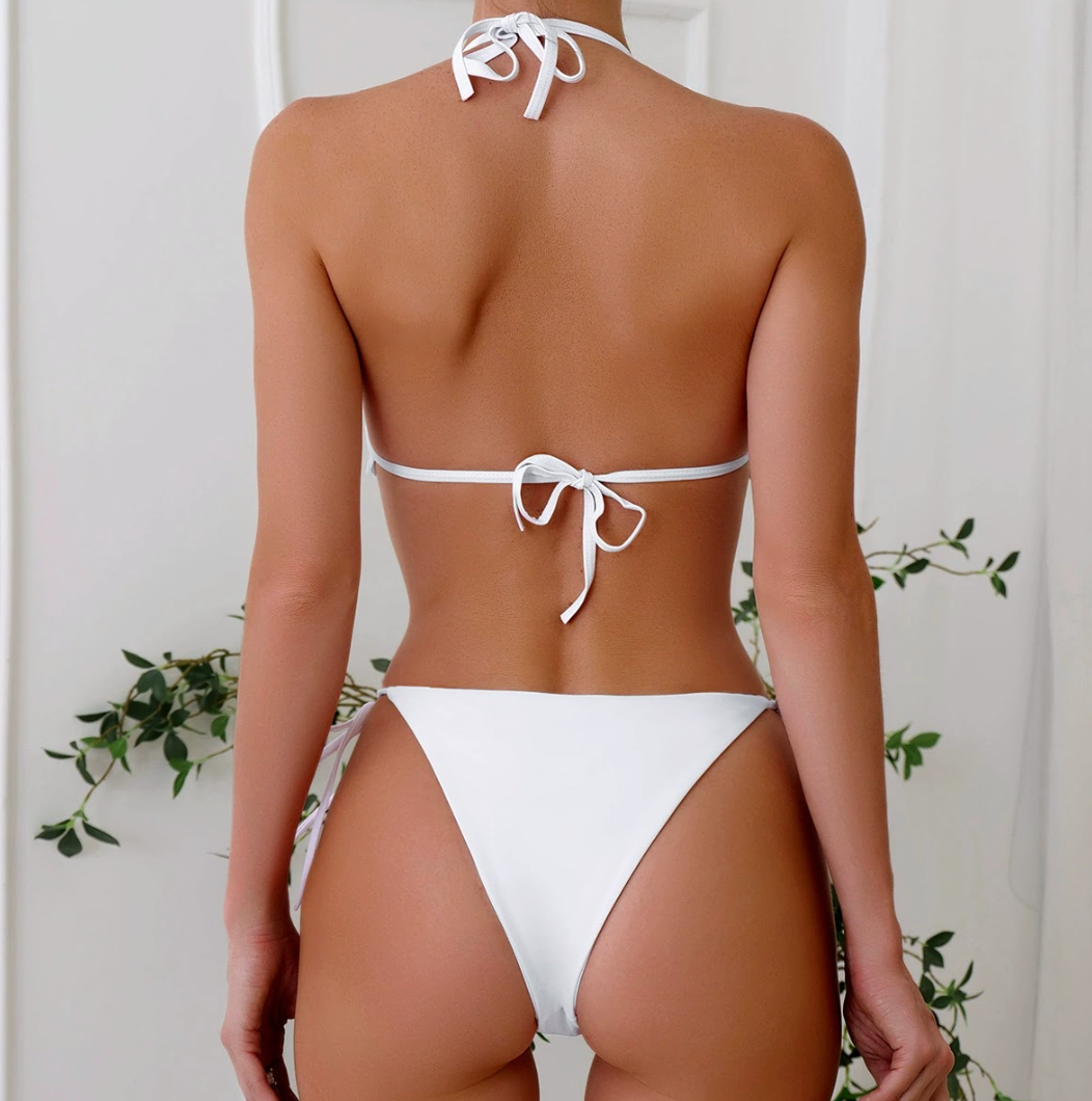 Pure White Bikini