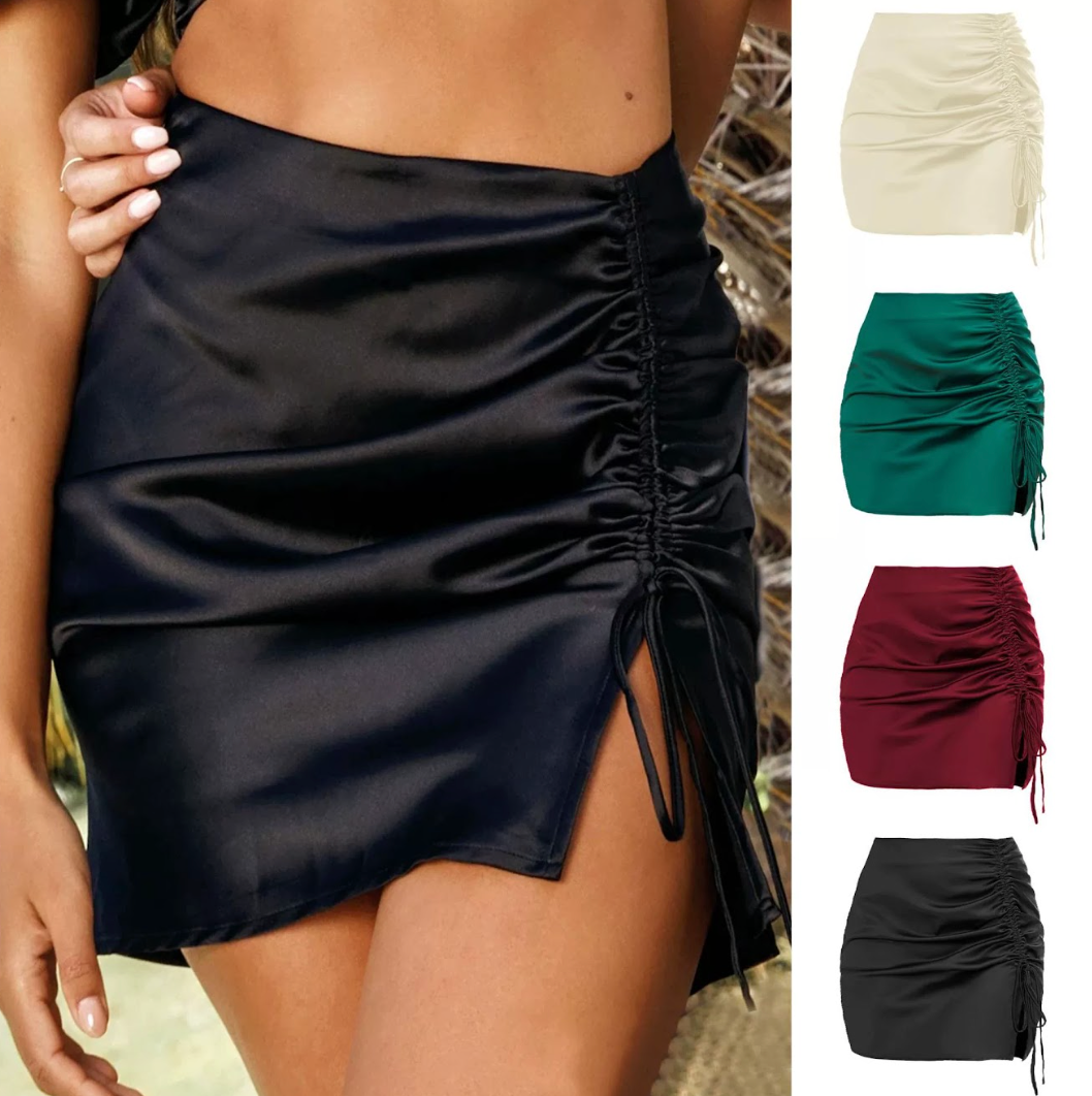 Noor Satin Skirt