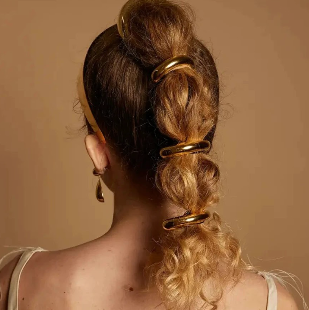 Gold Elegance - Hår