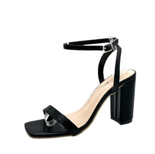 Bella Open-Toe Heels