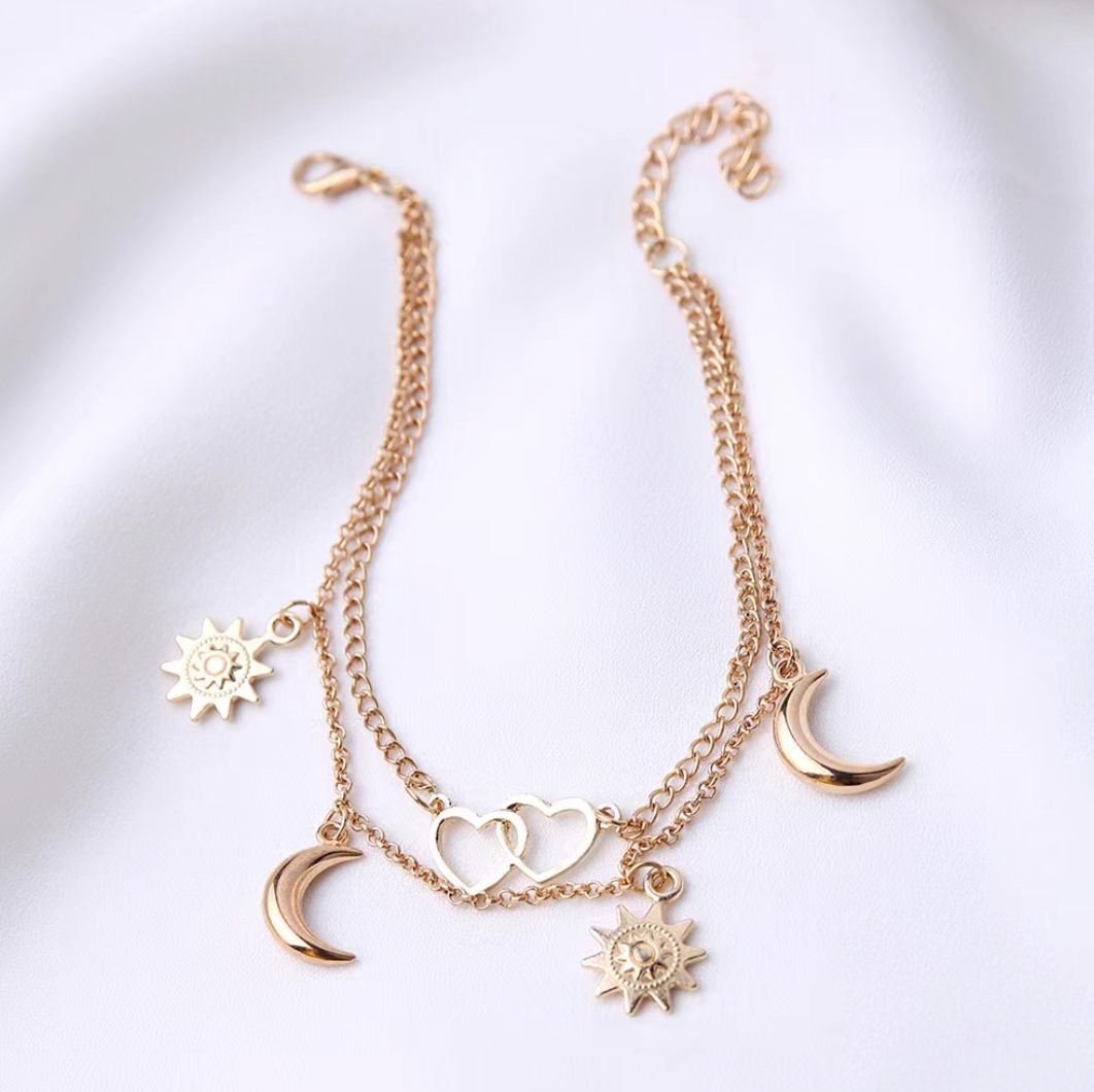 Ankelsmykke Elegant Glans