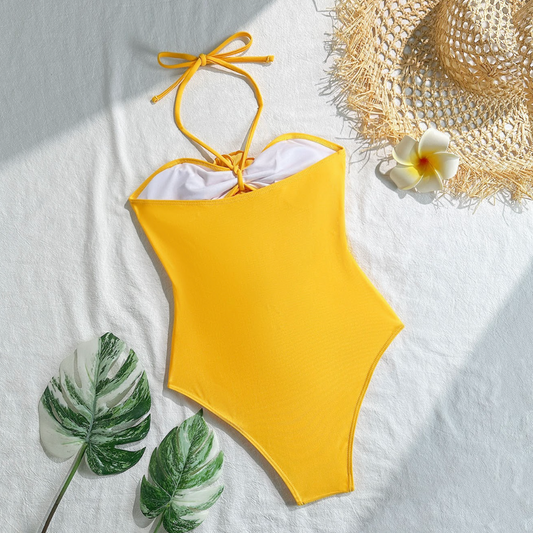 Heartline -Badedrakt Med Rosedetalj