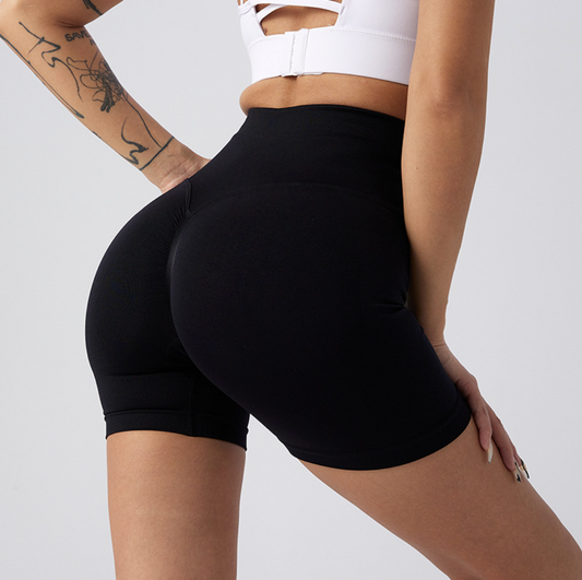 PowerFit Shorts – Høyt Liv & Maks Komfort