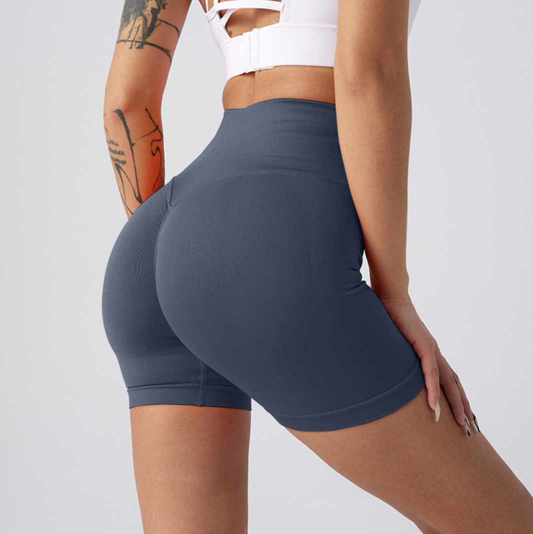 PowerFit Shorts – Høyt Liv & Maks Komfort