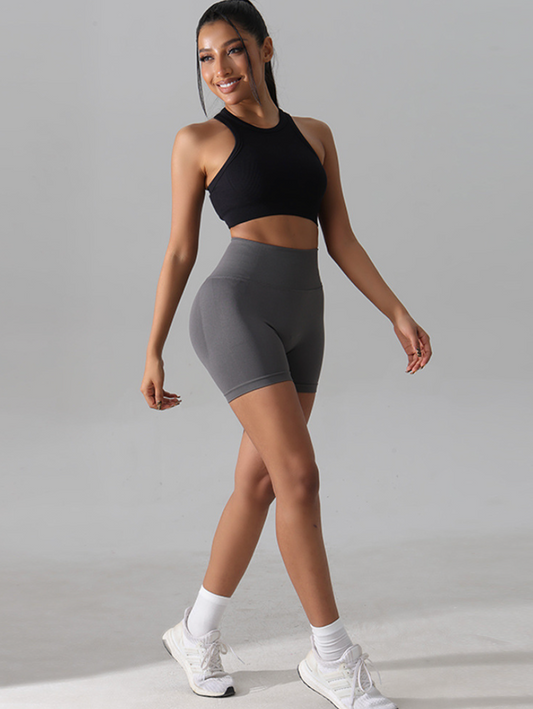 PowerFit Shorts – Høyt Liv & Maks Komfort