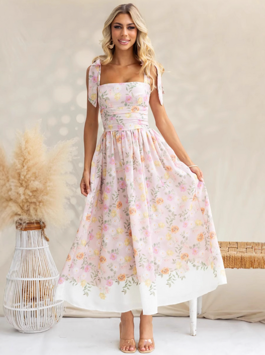 Shoulder Tie Maxi – Ankellang Sommerkjole