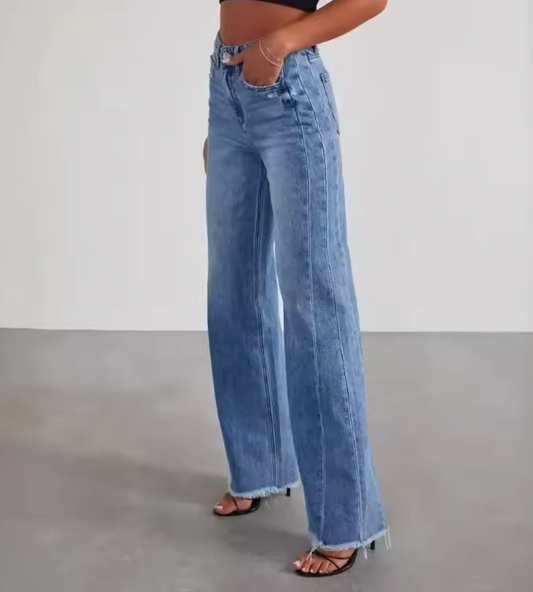 High Waist Jeans – Klassisk