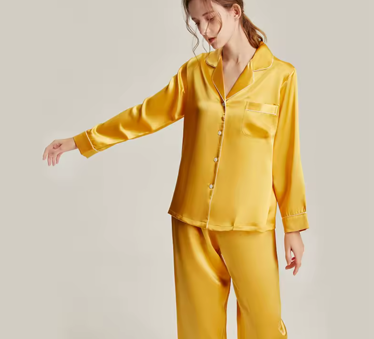 Amara Satin – Pyjamas Sett