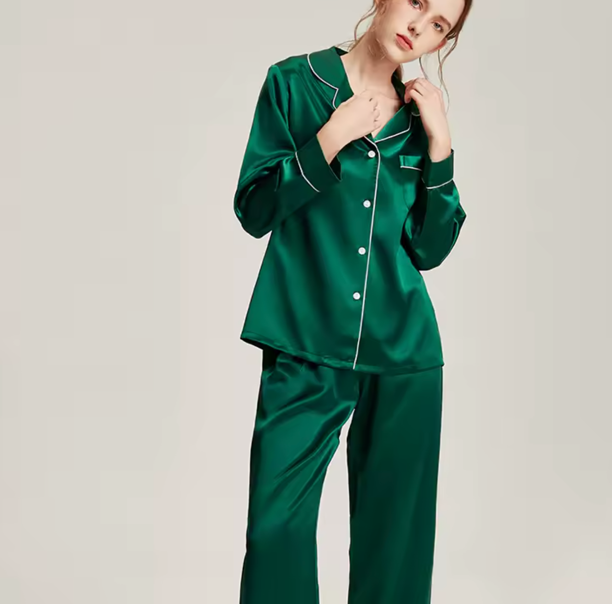 Amara Satin – Pyjamas Sett