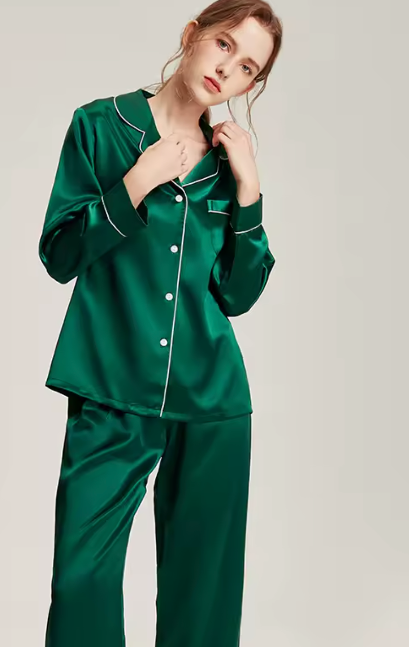Amara Satin – Pyjamas Sett