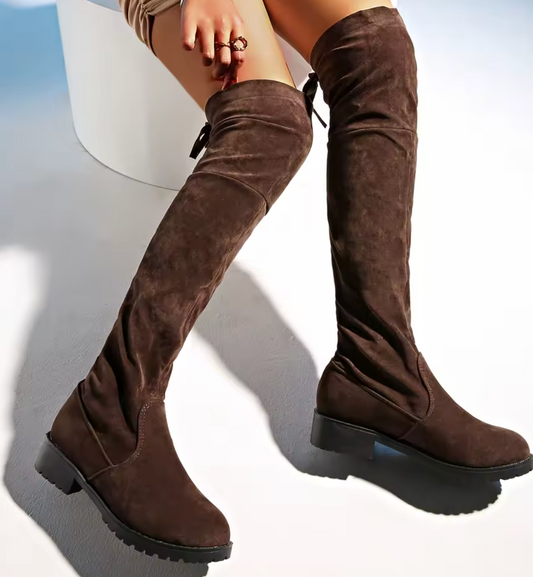 Elara Boots –  Boots med Knyte Bak