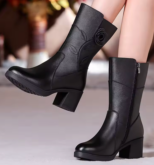 Liora Boots – Korte Boots med Lave Hæler