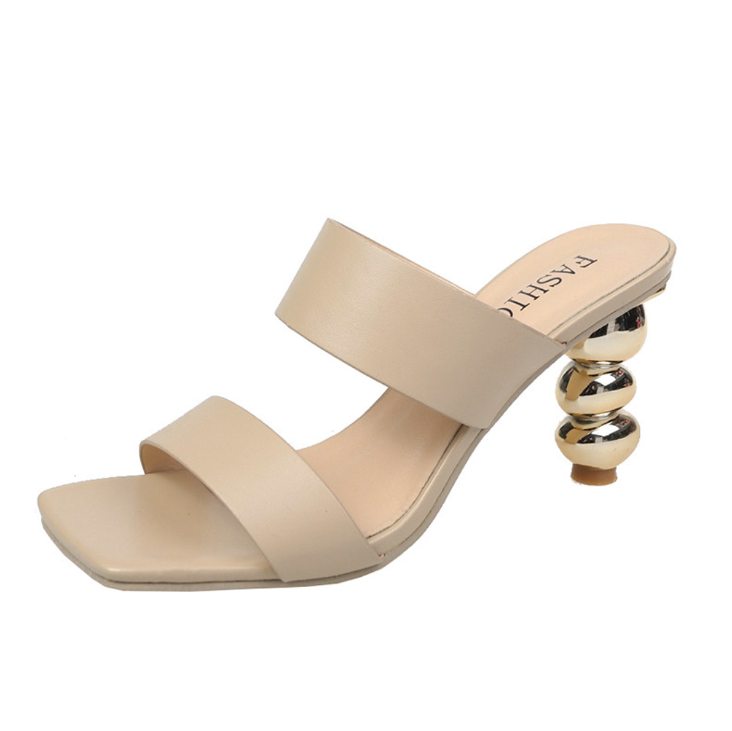 Stella Gold Heels
