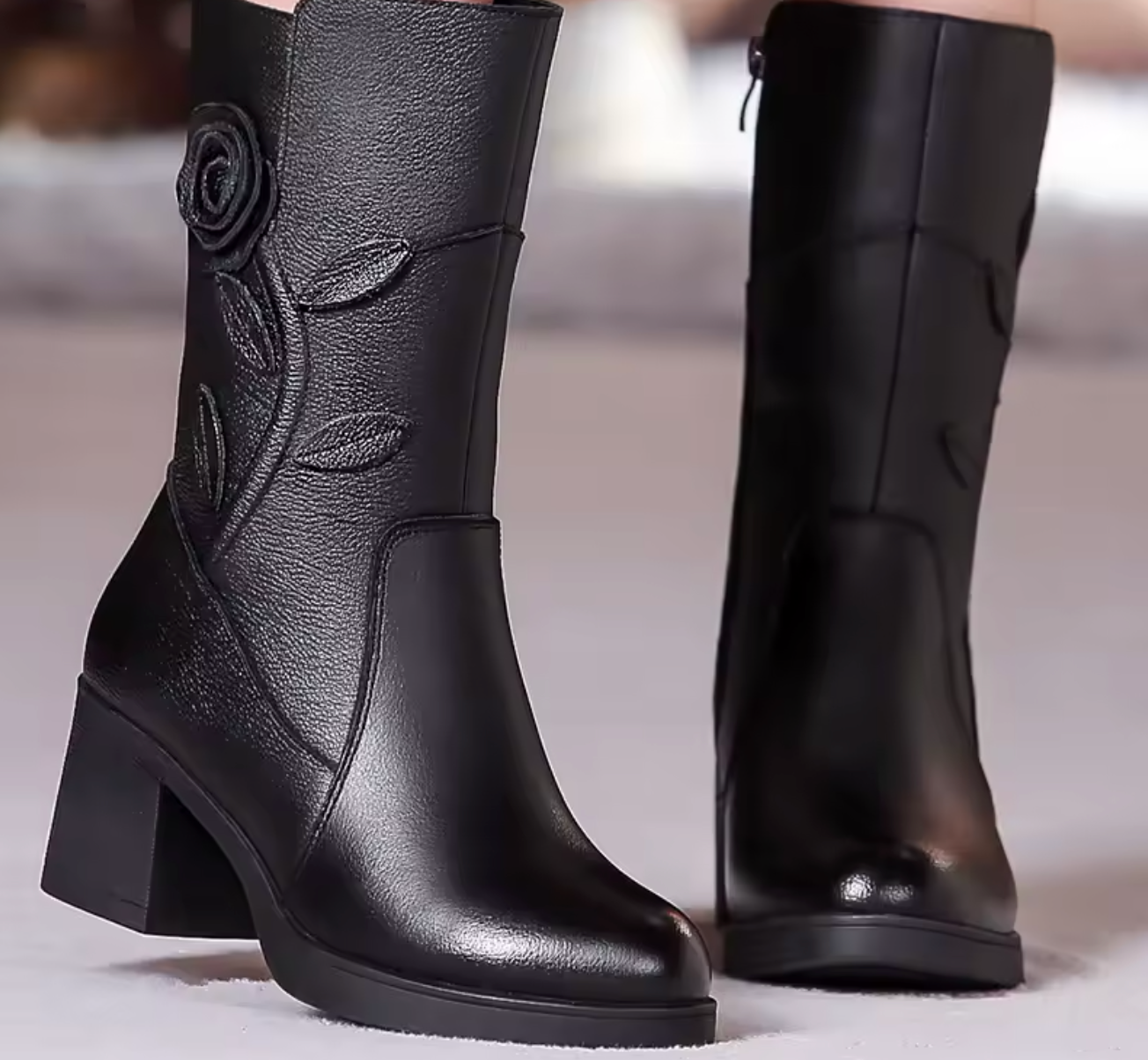 Liora Boots – Korte Boots med Lave Hæler