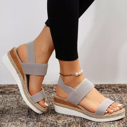 Sandaler med Volangkant
