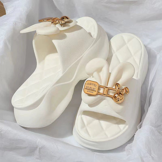 Slippers med Sløyfe
