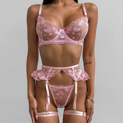 Sensuell Eleganse – Brodert Mesh-BH