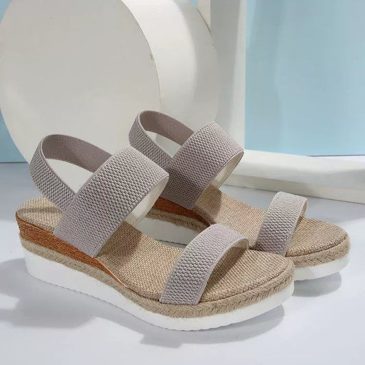 Sandaler med Volangkant