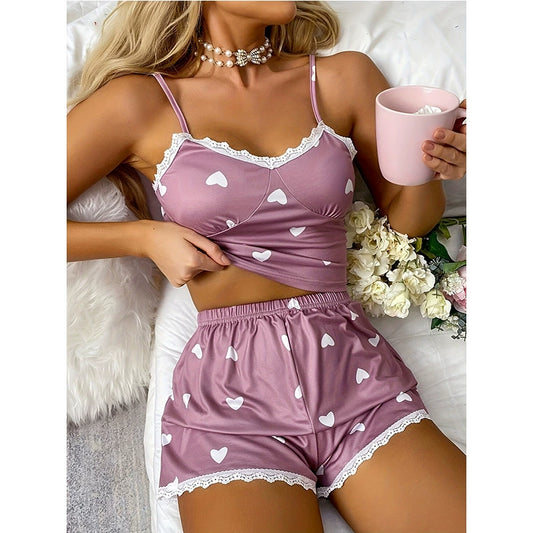 Lovely Lilac – Shorts & Kort Singlet