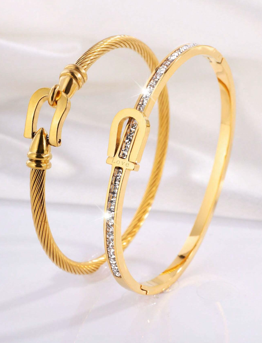Sofia Gold Bracelet Sett