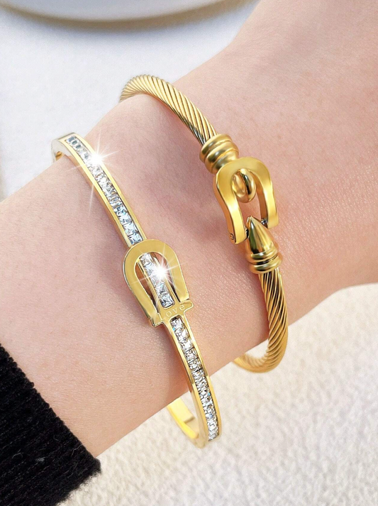 Sofia Gold Bracelet Sett