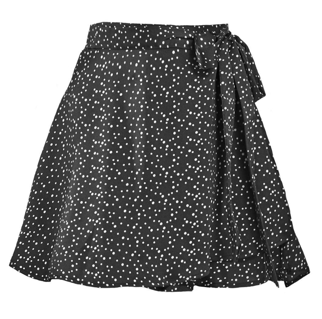 Sofia Side Tie Skjørt