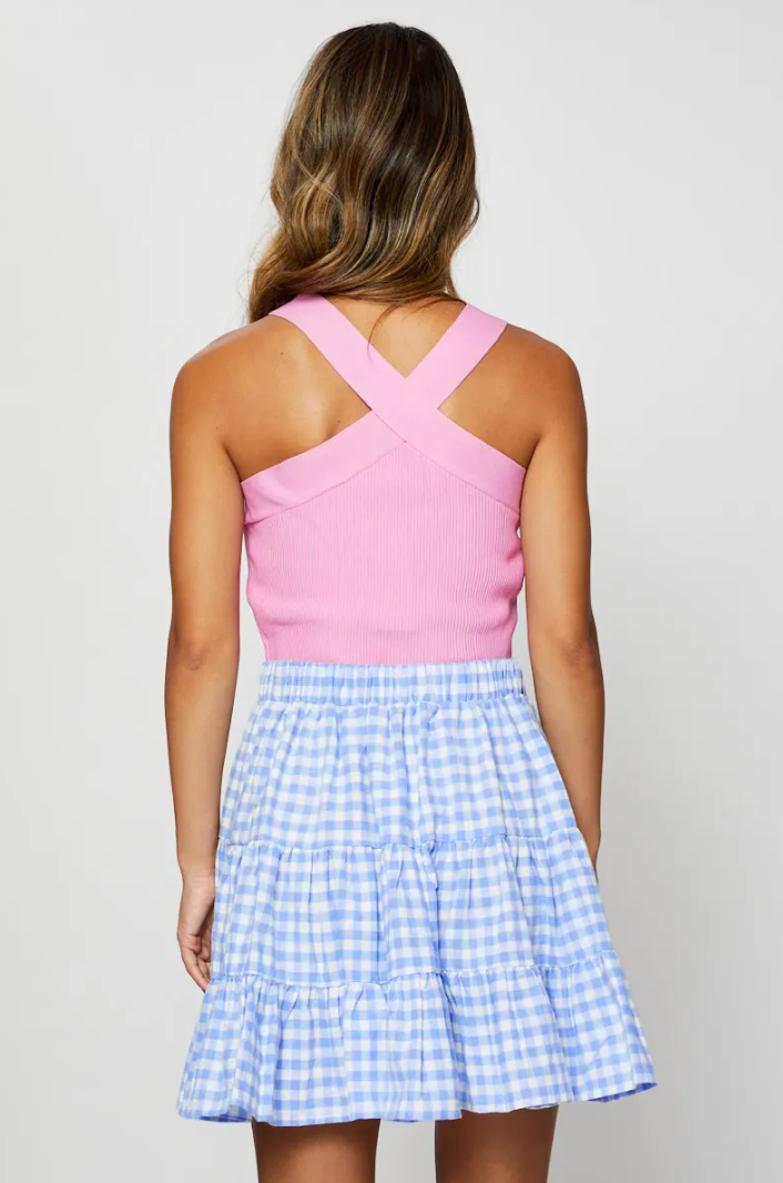 Lina Checkered Mini
