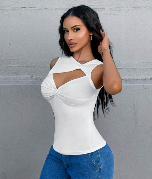 Ivory Cutout - Hvit