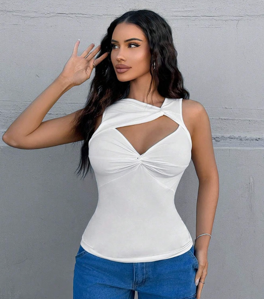 Ivory Cutout - Hvit