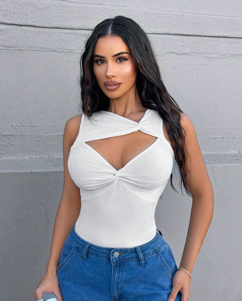 Ivory Cutout - Hvit