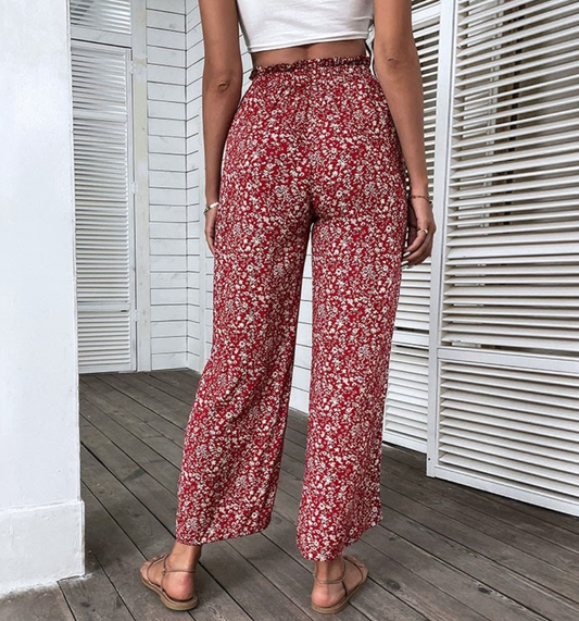 Flora Side-Slit Bukse