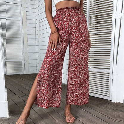 Flora Side-Slit Bukse